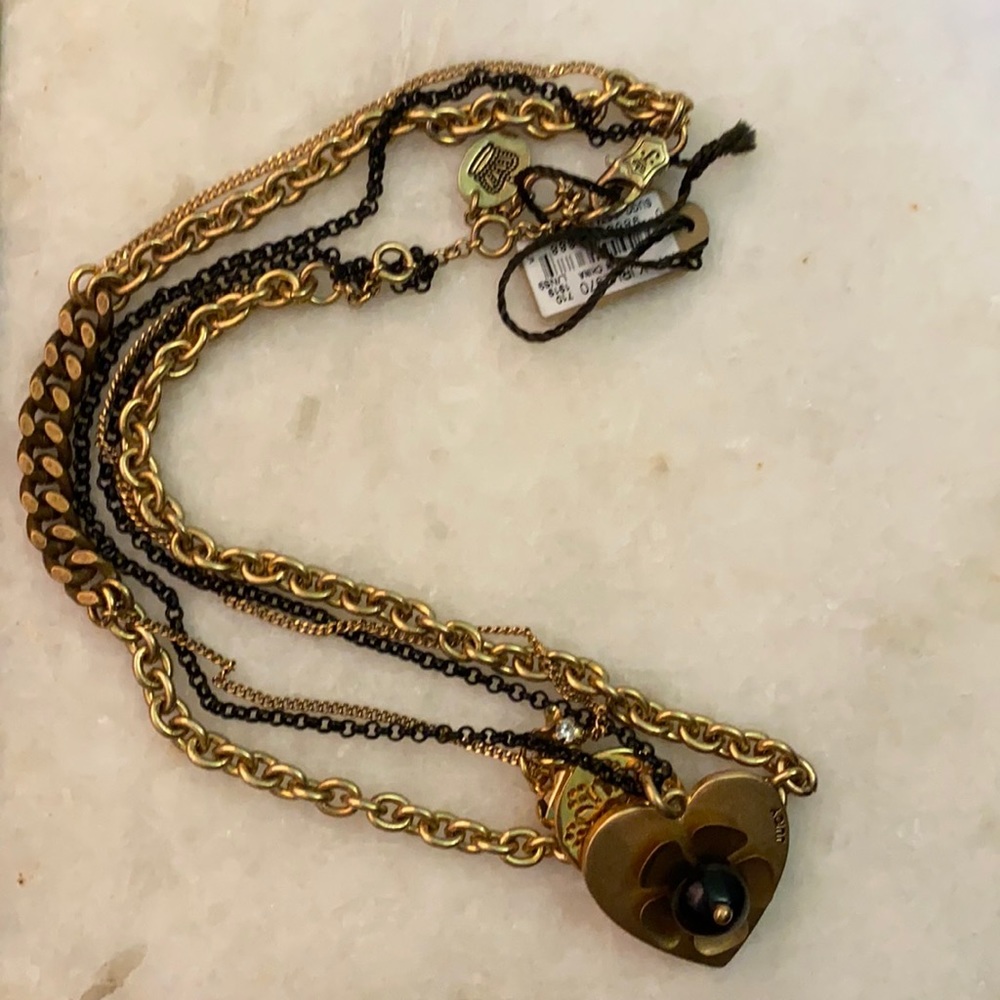 Boho layered necklace